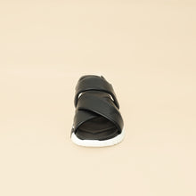 Hermes Black Electric Sandals 39