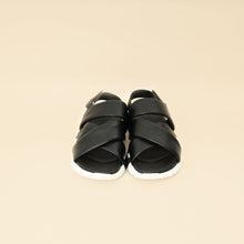 Hermes Black Electric Sandals 39