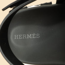 Hermes Black Electric Sandals 39