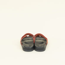 Hermes Orange Canyon Chypre Suede Goatskin Sandal 39