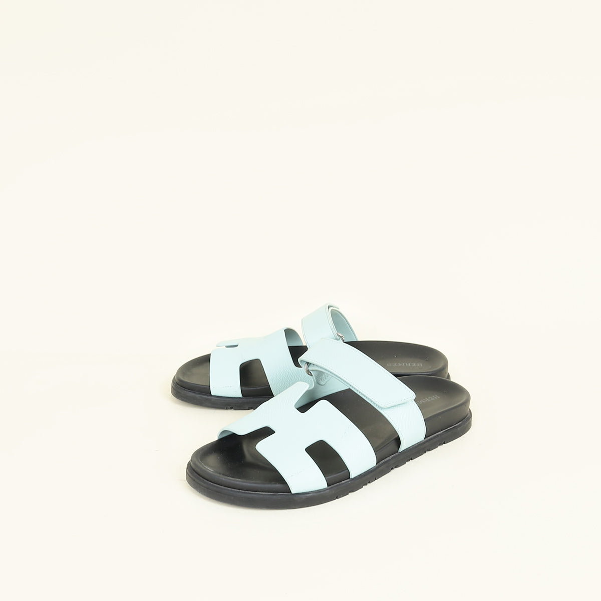 Hermes Bleu Cristaux Chypre Sandal 39