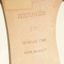 Hermes Gris Oasis Sandals 39