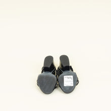 Hermes Black Romanza Sandals 39