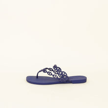 Hermes Violet Iris Island Sandal 39