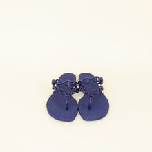 Hermes Violet Iris Island Sandal 39