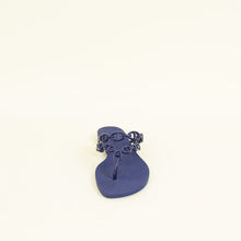Hermes Violet Iris Island Waterproof Sandal 40