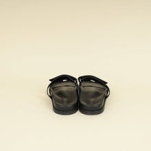 Hermes Black Chypre Sandals 40