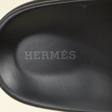 Hermes Black Chypre Sandals 40