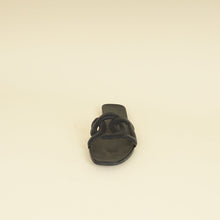 Hermes Black Aloha Sandals 40
