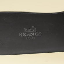 Hermes Black Aloha Sandals 40