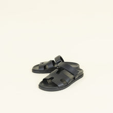 Hermes Noir Chypre Sandal 40