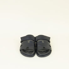 Hermes Black Chypre Sandals 40