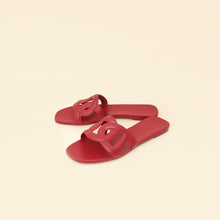 Hermes Rose Baie Aloha Sandals 40