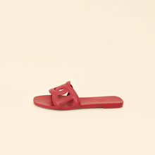 Hermes Rose Baie Aloha Sandals 40
