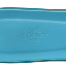 Hermes Bleu Vif Suede Oran Sandals 40