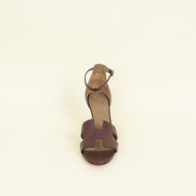 Hermes Bordeaux Legend Sandal 40