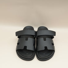 Hermes Noir Chypre Sandal 40