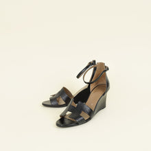 Hermes Noir Legend Sandals 41