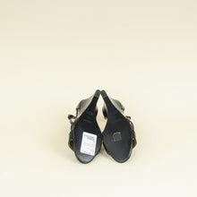 Hermes Noir Legend Sandals 41
