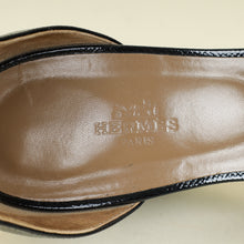 Hermes Noir Legend Sandals 41