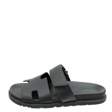Hermes Black Chypre Sandals 41.5