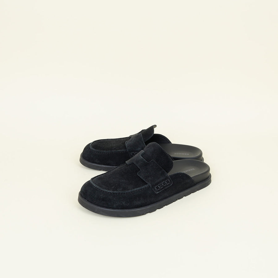 Hermes Black Go Mule 41.5