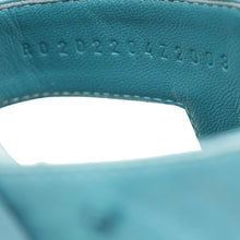 Hermes Bleu Vif Oran Ostrich Sandal 41