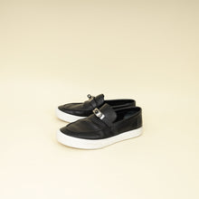 Hermes Black Game Slip-On Sneaker 41