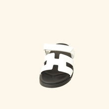 Hermes Blanc Chypre Sandals 41