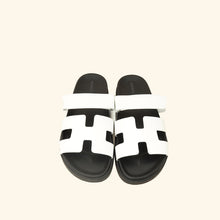 Hermes Blanc Chypre Sandals 41