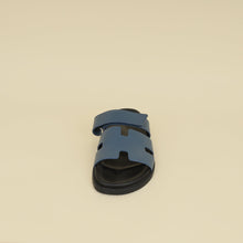 Hermes Bleu Turquin Chypre Sandal Men's 42