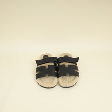 Hermes Bicolor Chypre Sandal With Shearling 42