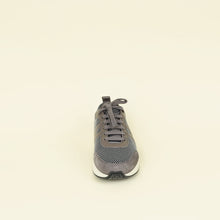 Hermes Grey Suede Mesh Starter Sneaker 42