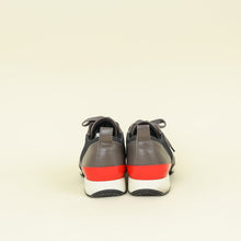 Hermes Grey Suede Mesh Starter Sneaker 42