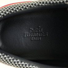 Hermes Grey Suede Mesh Starter Sneaker 42