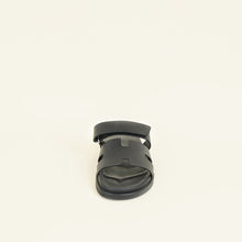 Hermes Noir Chypre Men's Sandal 43