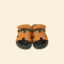 Hermes Gold Chypre Sandals 44.5
