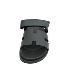 Hermes Black Chypre Sandals 44