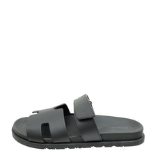 Hermes Black Chypre Sandals 44