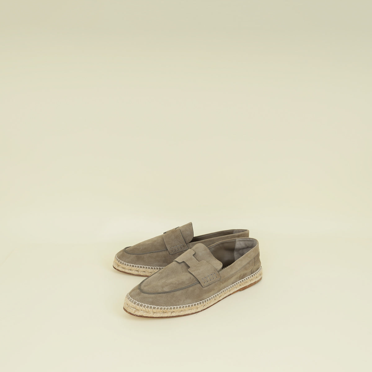 Hermes Etoupe Trip Espadrille 47