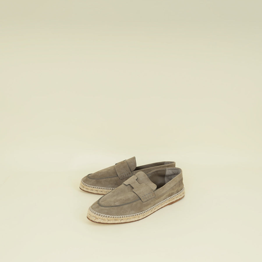Hermes Etoupe Trip Espadrille 47