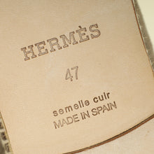 Hermes Etoupe Trip Espadrille 47