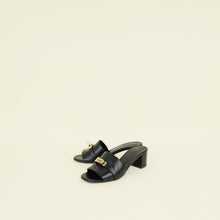Hermes Noir Gigi 50 Sandal 35.5
