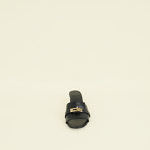 Hermes Noir Gigi 50 Sandal 35.5