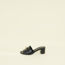 Hermes Noir Gigi 50 Sandal 35.5
