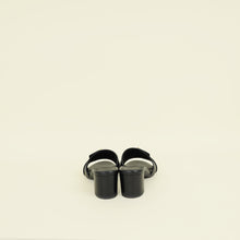 Hermes Noir Gigi 50 Sandal 35.5