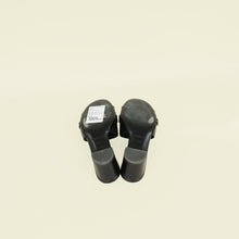 Hermes Noir Gigi 50 Sandal 35.5
