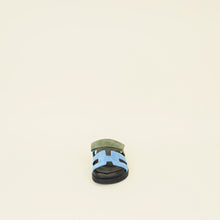 Hermes Bicolor Chypre Sandals 35.5