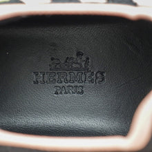 Hermes Black Multicolor Flex Slip On Sneakers 36.5