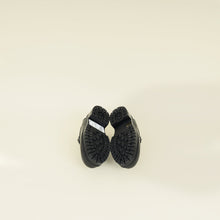 Hermes Black Hitch Loafers 36.5